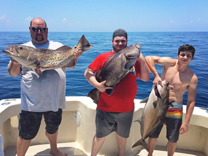 nice day of bottom fishing