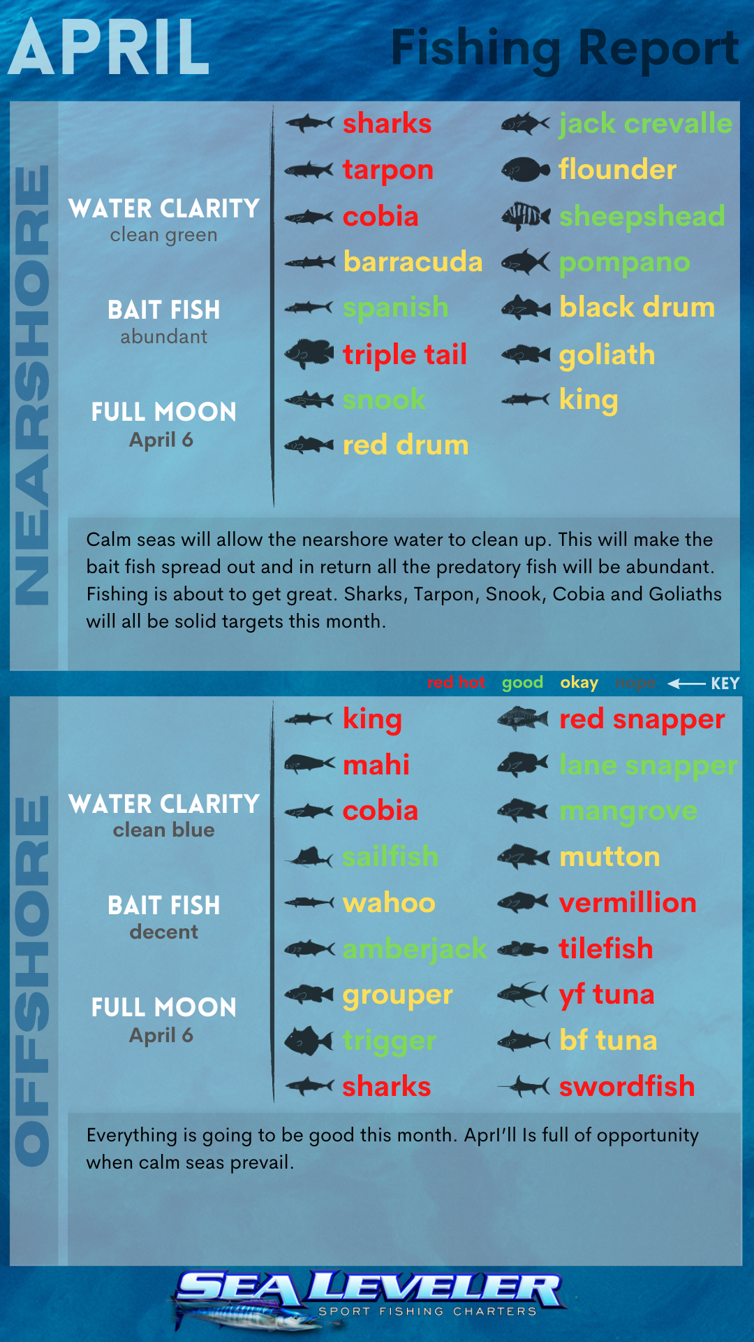 Port Canaveral Fishing Report April 2023 April 2023 Fishing Report